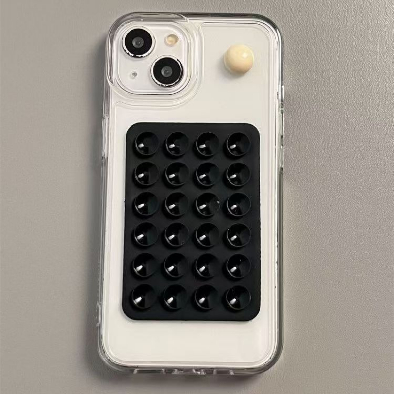 Phone Accessories Hooks - Silicone Suction Phone Case Mount Non