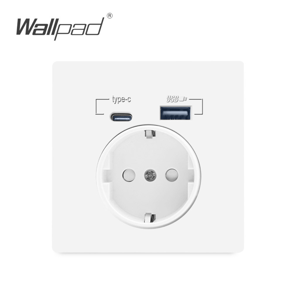 Phone Accessories Hooks - EU Power Socket With Usb Charging