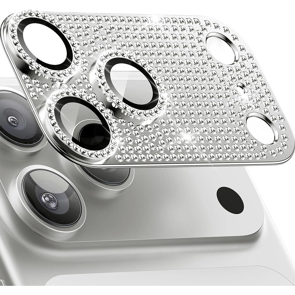 Quality Phone Accessories - Glitter Diamond Camera Lens Protector Cover