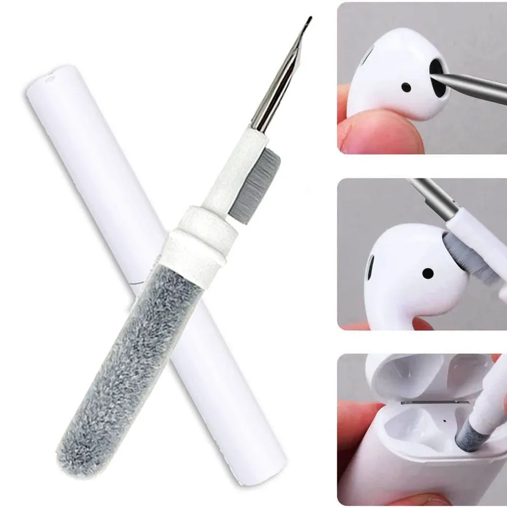 Wireless Earbuds Case - Bluetooth Earphone Cleaner Kit For Airpods