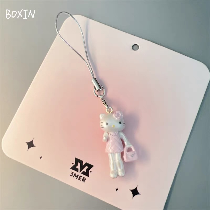 Phone Accessories For Teens - Cute Hello Kitty Princess Wedding Keychain