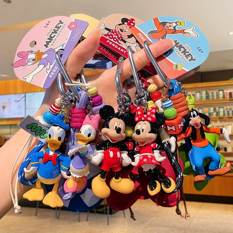 Phone Accessories Ideas - Disney Genuine Cartoon Keychain with Minnie