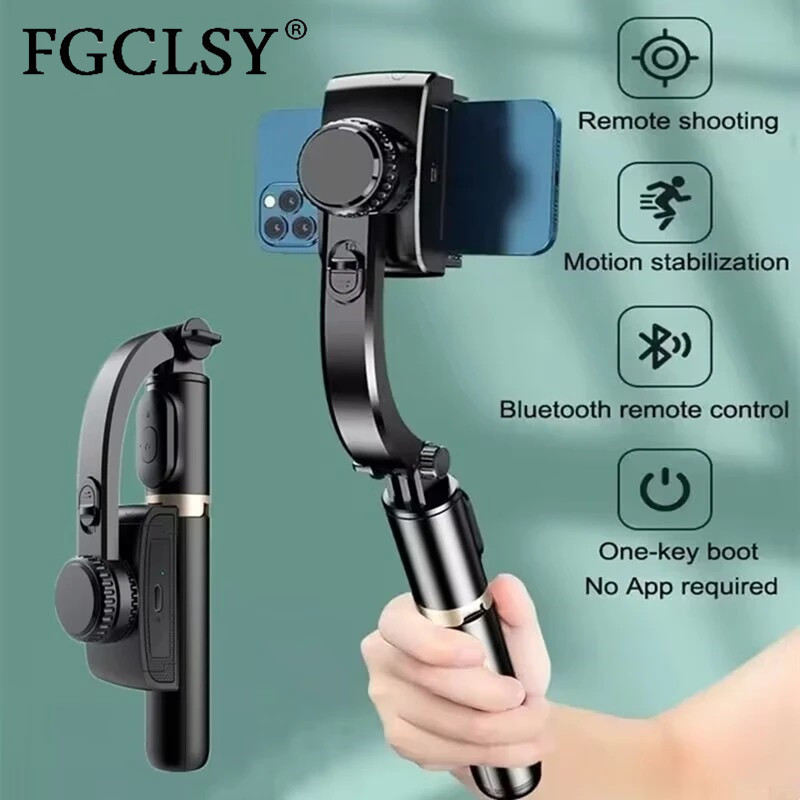 Selfie Stick Tripod - FGCLSY 2024 AI Video Stabilizer Bluetooth