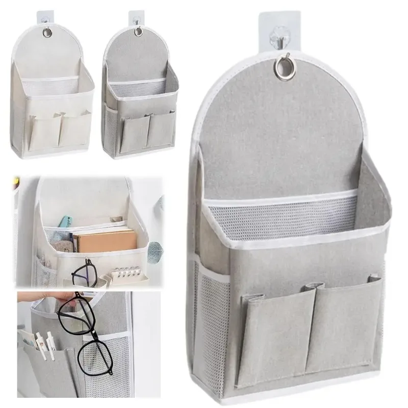 Phone Accessories Hooks - Fabric Hanging Storage Bag for Dormitory