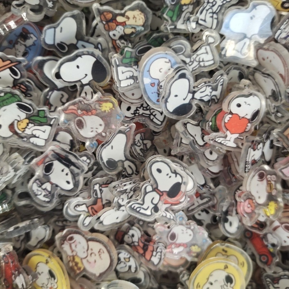 Phone Accessories Supplier - 50-100 Pcs 2cm Snoopy Acrylic Board