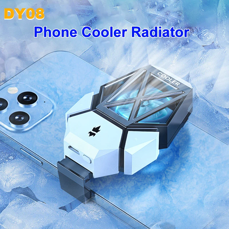 Phone Accessories Android - DY08 Mobile Phone Cooling Fan Radiator