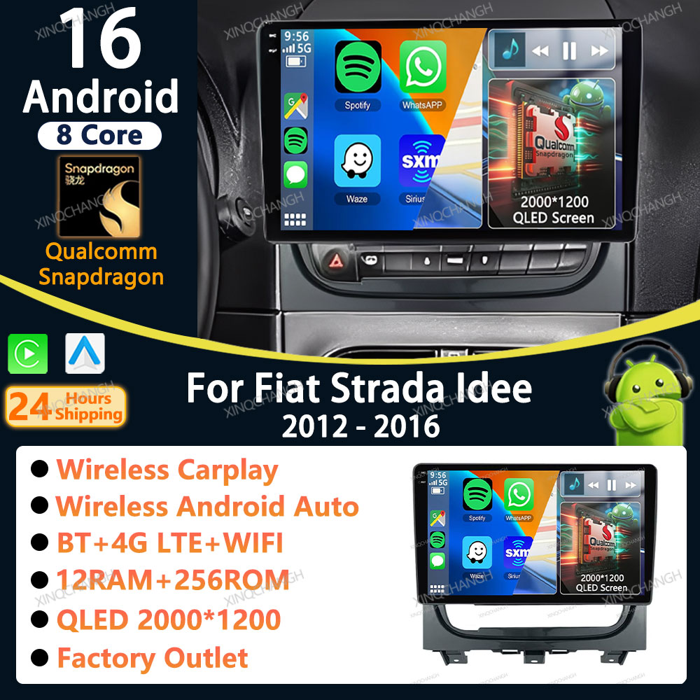 Phone Accessories Ideas - Android 16 Car Radio Carplay Auto