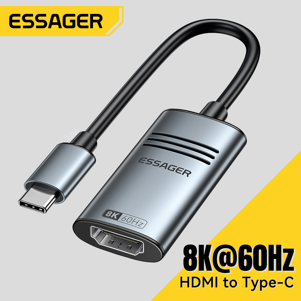 Hdmi Phone Adapter - Essager HDMI To USB Type C