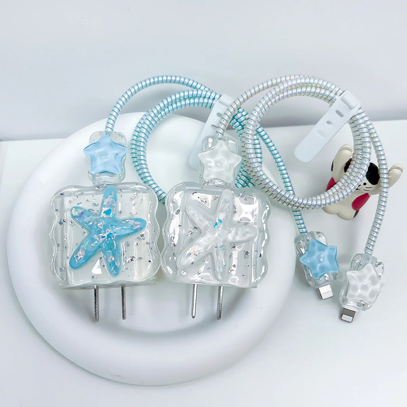 Phone Accessories Android - Korean Cute 3D Crystal Star USB
