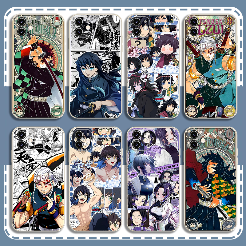 Phone Accessories Demon Slayer - Demon Slayer Anime Cartoon Phone Case