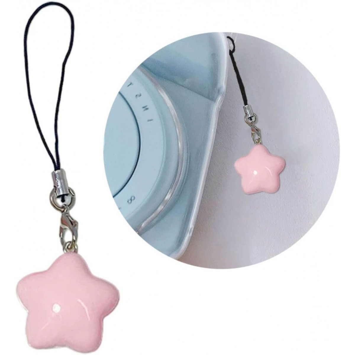 Phone Accessories For Teens - Phone Charm Accessories Pastel Star Phone