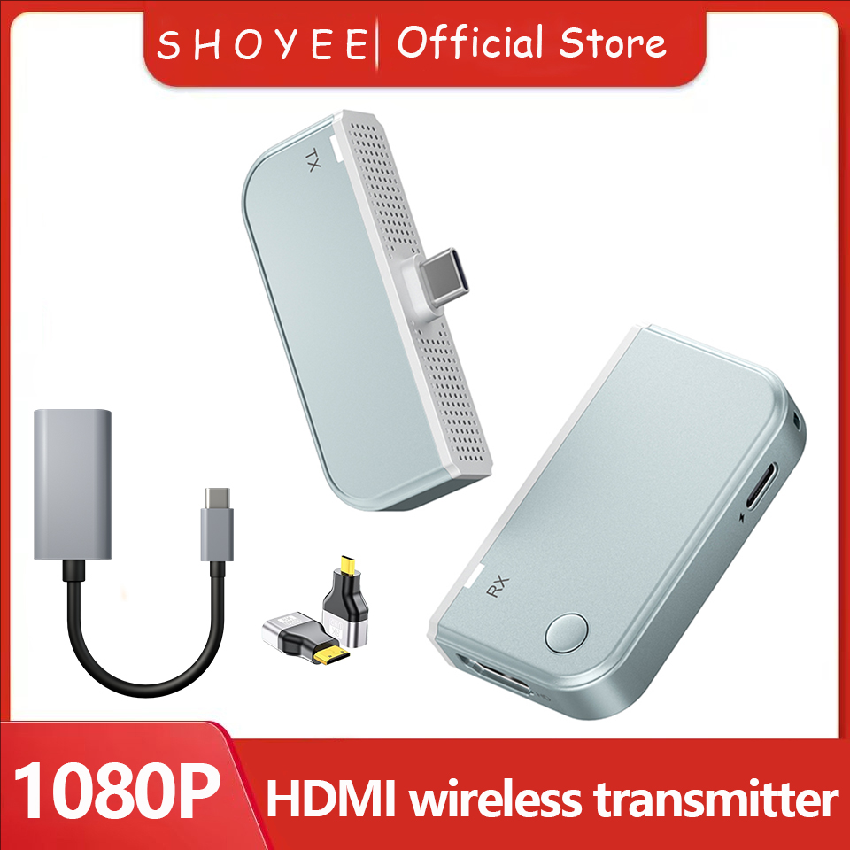 Hdmi Phone Adapter - 50M Type C HDMI-Compatible Wireless Video