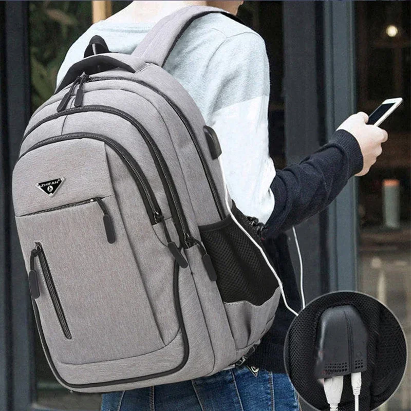 Phone Accessories For Teens - Large Capacity Backpack Men Laptop Backpacks