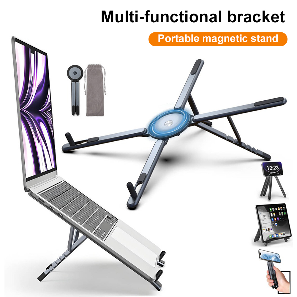 Selfie Stick Tripod - Portable Magnetic Phone Holder & Selfie