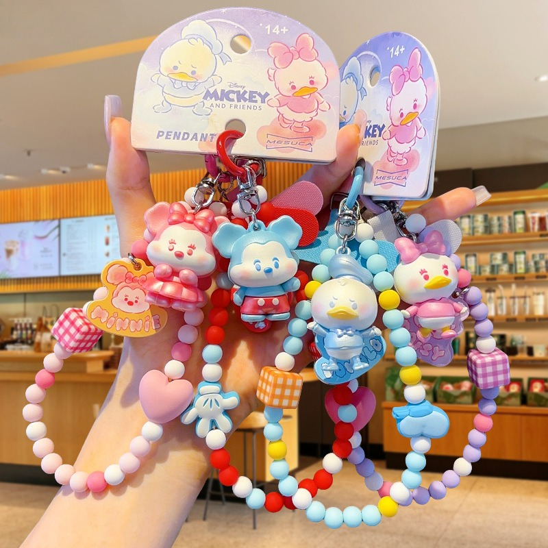 Phone Accessories Ideas - Disney Genuine Cartoon Keychain with Minnie
