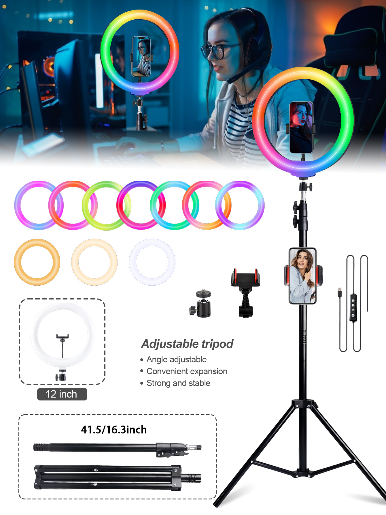 Selfie Stick Tripod - 63