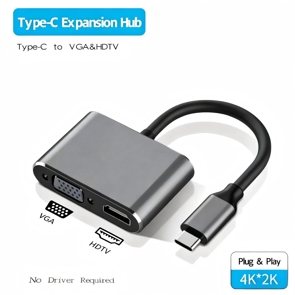 USB 3.0/TYPE-C to HDMI VGA Ada - огляд і ціна Hdmi Phone Adapter