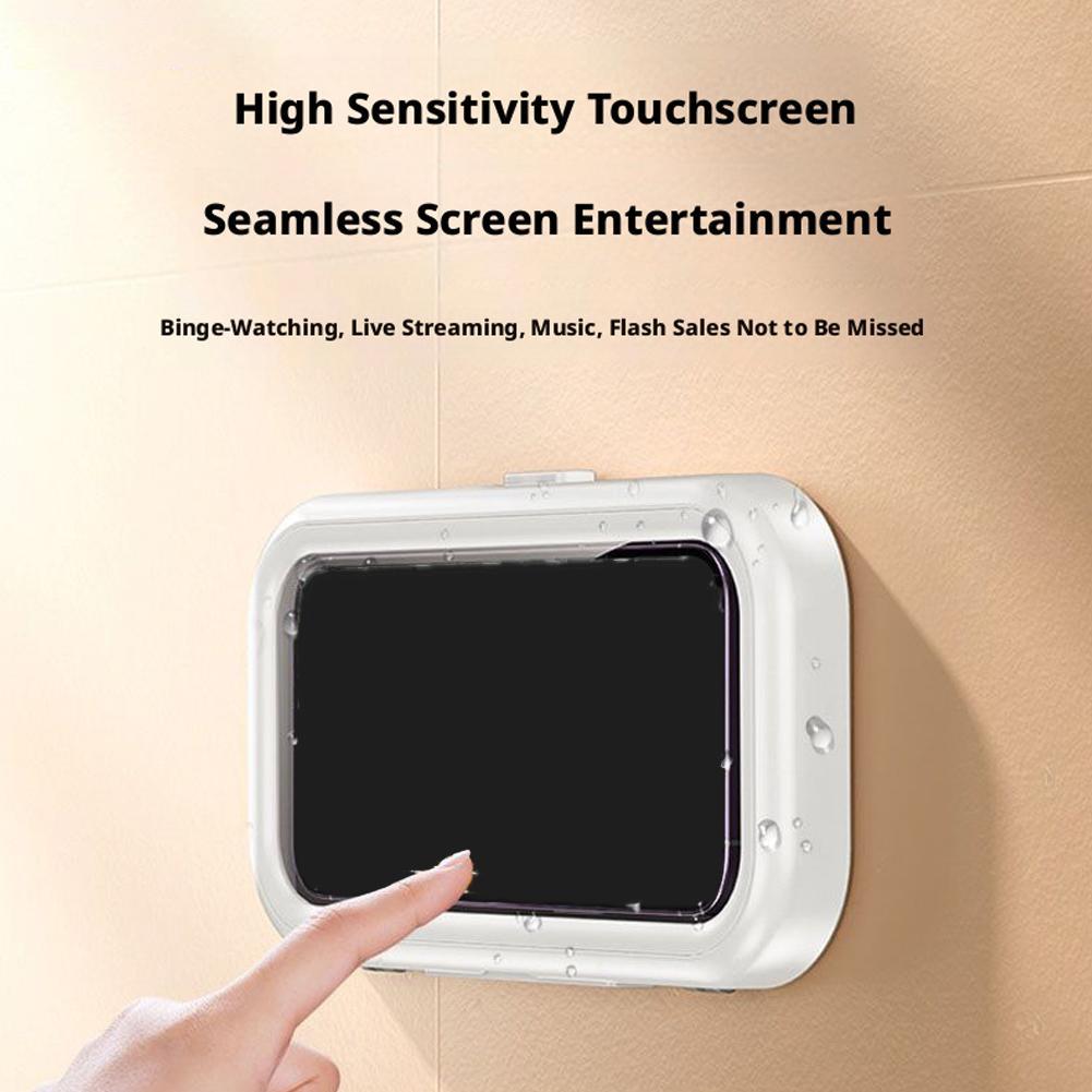 Waterproof Bathroom Phone Moun - огляд і ціна Phone Accessories Hooks