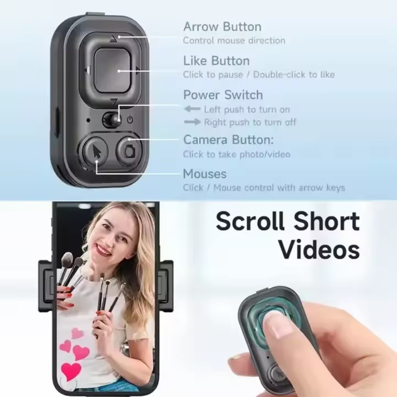 C17 Foldable AI Face Tracking  - огляд і ціна Selfie Stick Tripod
