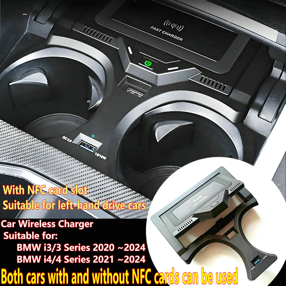 Car Qi Wireless Charger For BM - огляд і ціна Phone Accessories For Your Car