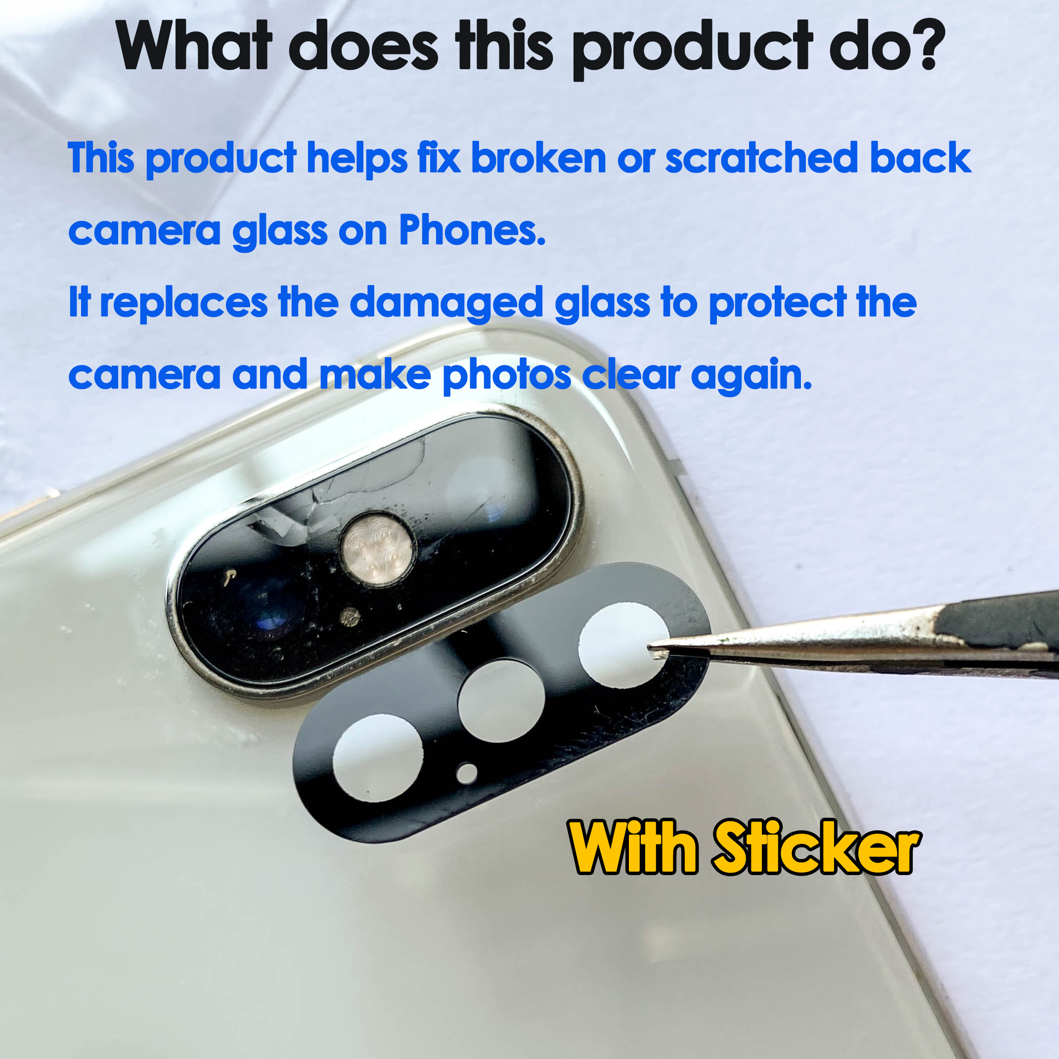5Sets New Back Camera Glass Re - огляд і ціна Phone Accessories Repair