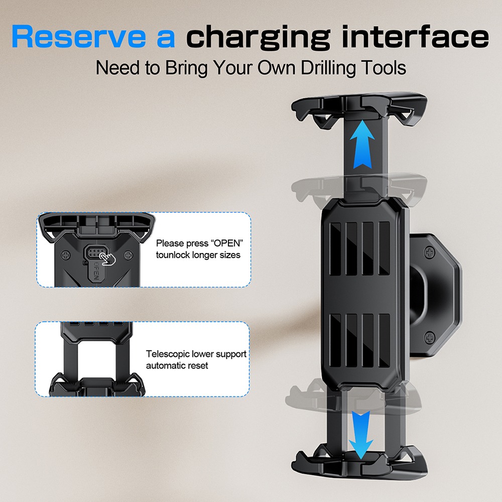 Wall Mount Phone Holder Tablet - огляд і ціна Phone Accessories Hooks