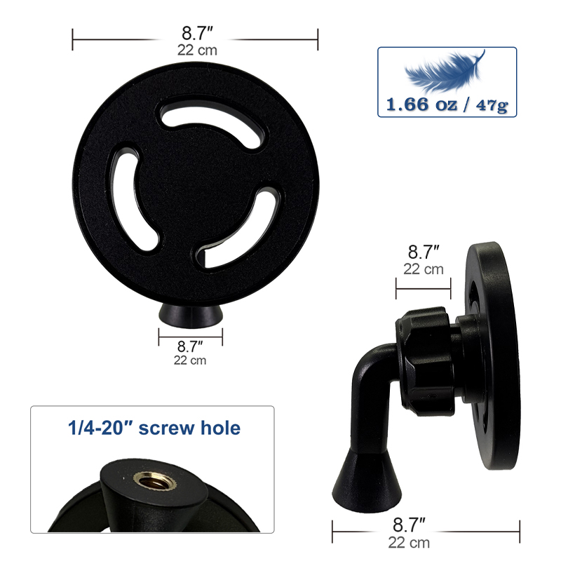 Magnetic Tripods Mount Adapter - огляд і ціна Selfie Stick Tripod