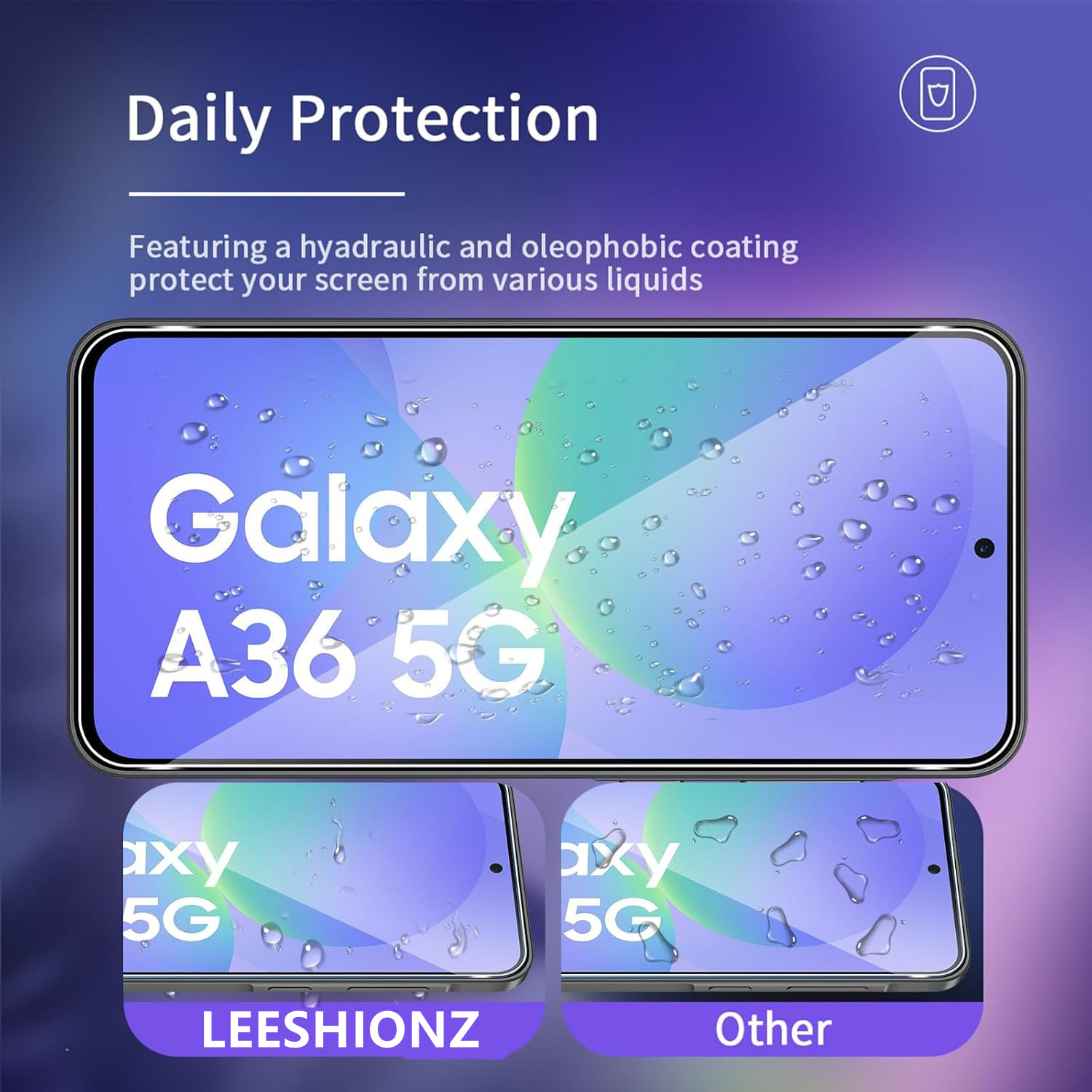 1/4 Pcs for Samsung A36 Temper - огляд і ціна Phone Accessories Display