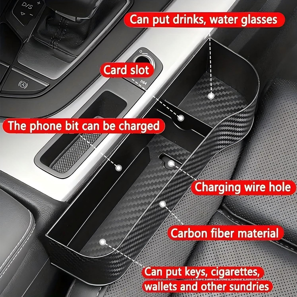 Car Seat Gap Storage Box, Mult - огляд і ціна Phone Accessories For Your Car