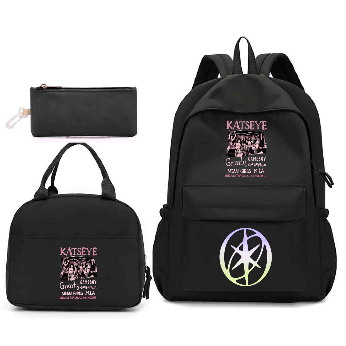 Katseye Printed 3 in 1 Backpac - огляд і ціна Phone Accessories For Teens