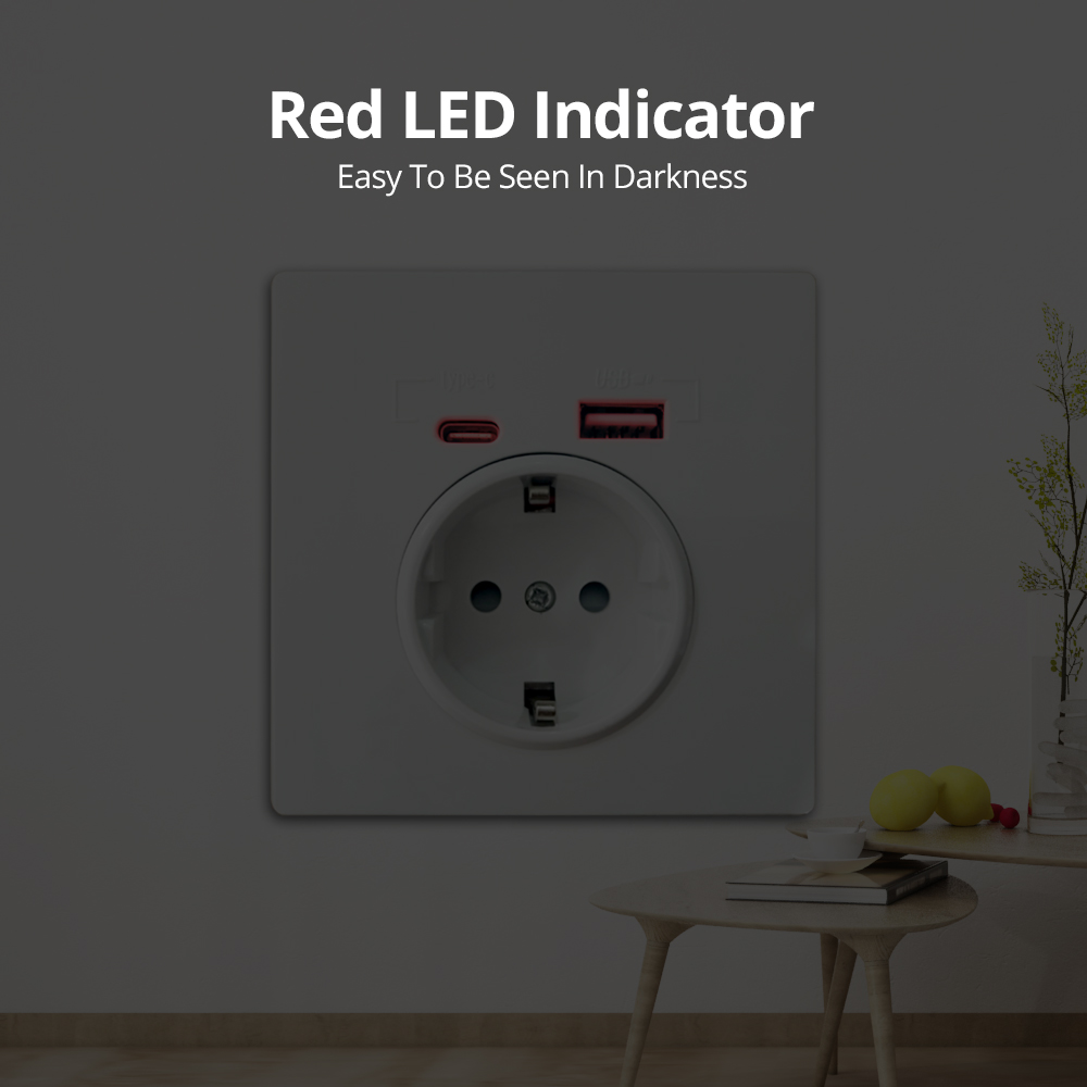 EU Power Socket With Usb Charg - огляд і ціна Phone Accessories Hooks