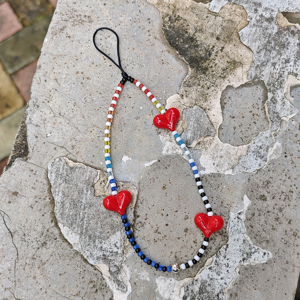 HERLOOK Y2K Beaded Heart Phone - огляд і ціна Phone Accessories For Teens