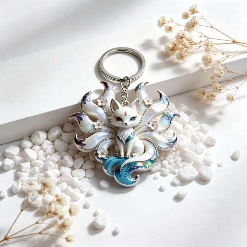 Nine Tailed Fox Enamel Pendant - огляд і ціна Phone Accessories For Teens