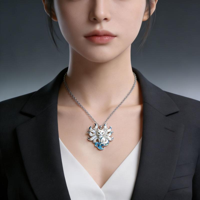 Nine Tailed Fox Enamel Pendant - огляд і ціна Phone Accessories For Teens