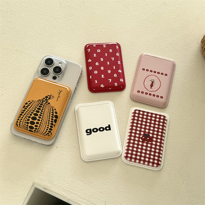 Cute Cartoon PU Leather Magnet - огляд і ціна Phone Accessories For Teens