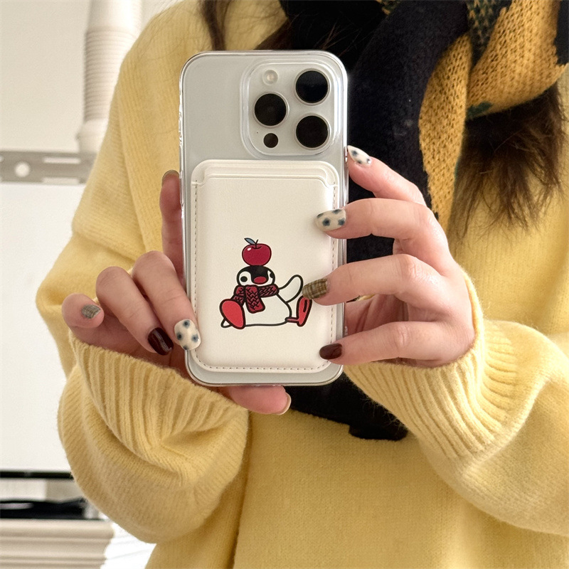 Cute Cartoon PU Leather Magnet - огляд і ціна Phone Accessories For Teens