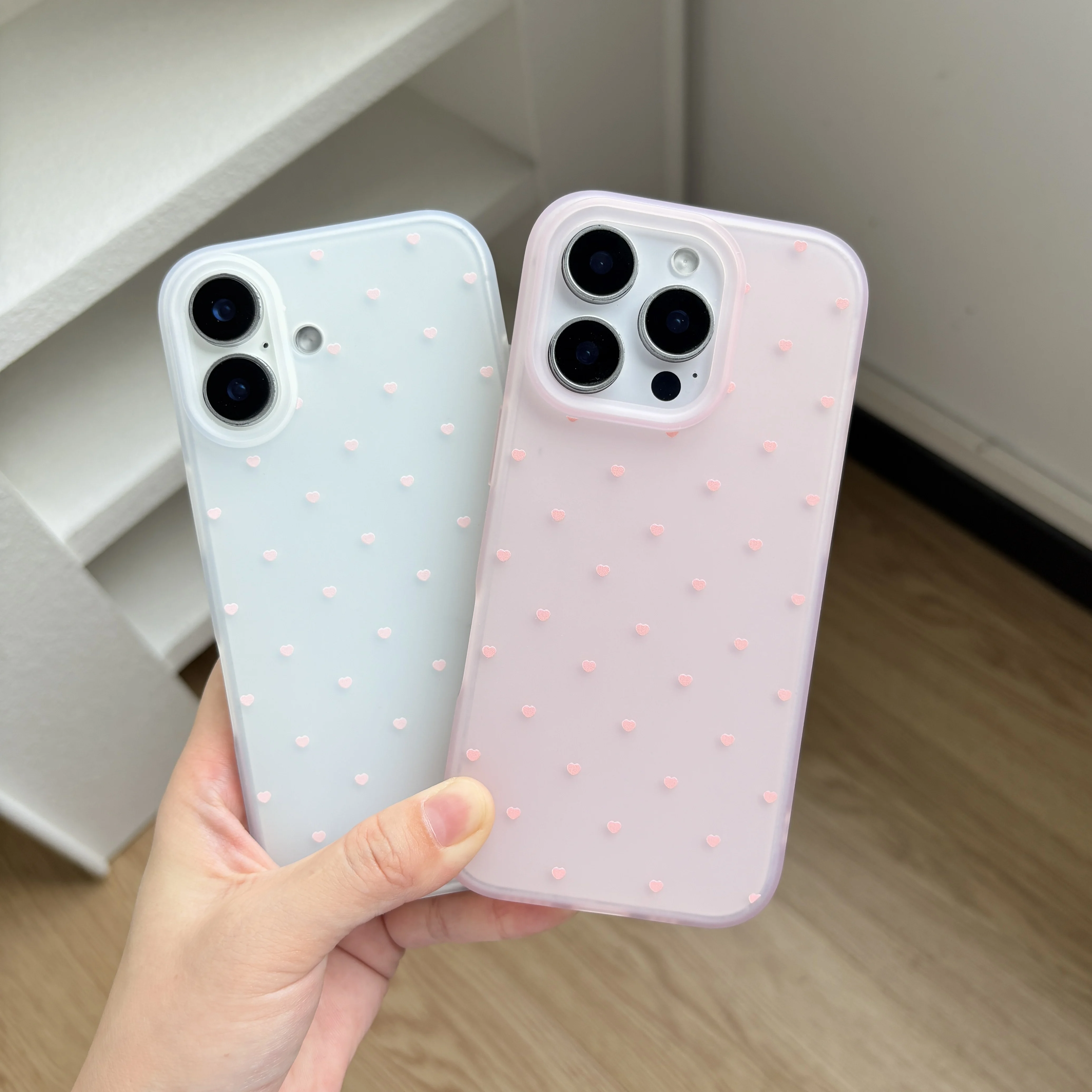 Full-Screen Pink Heart Shape P - огляд і ціна Phone Accessories Display