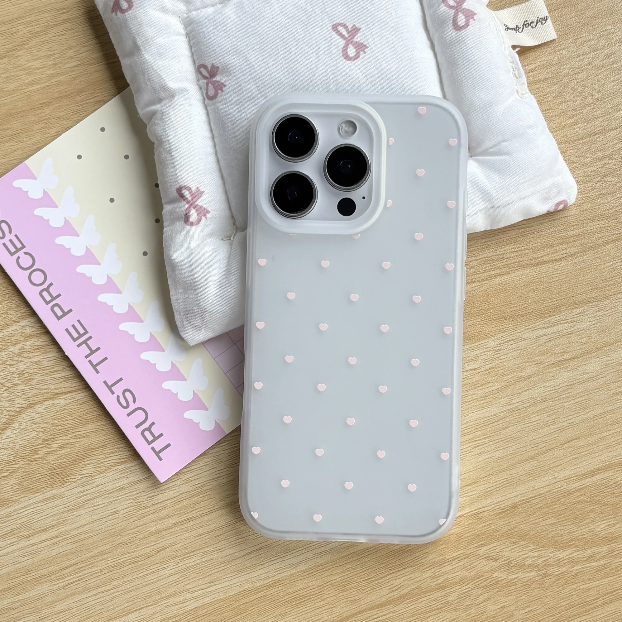 Full-Screen Pink Heart Shape P - огляд і ціна Phone Accessories Display
