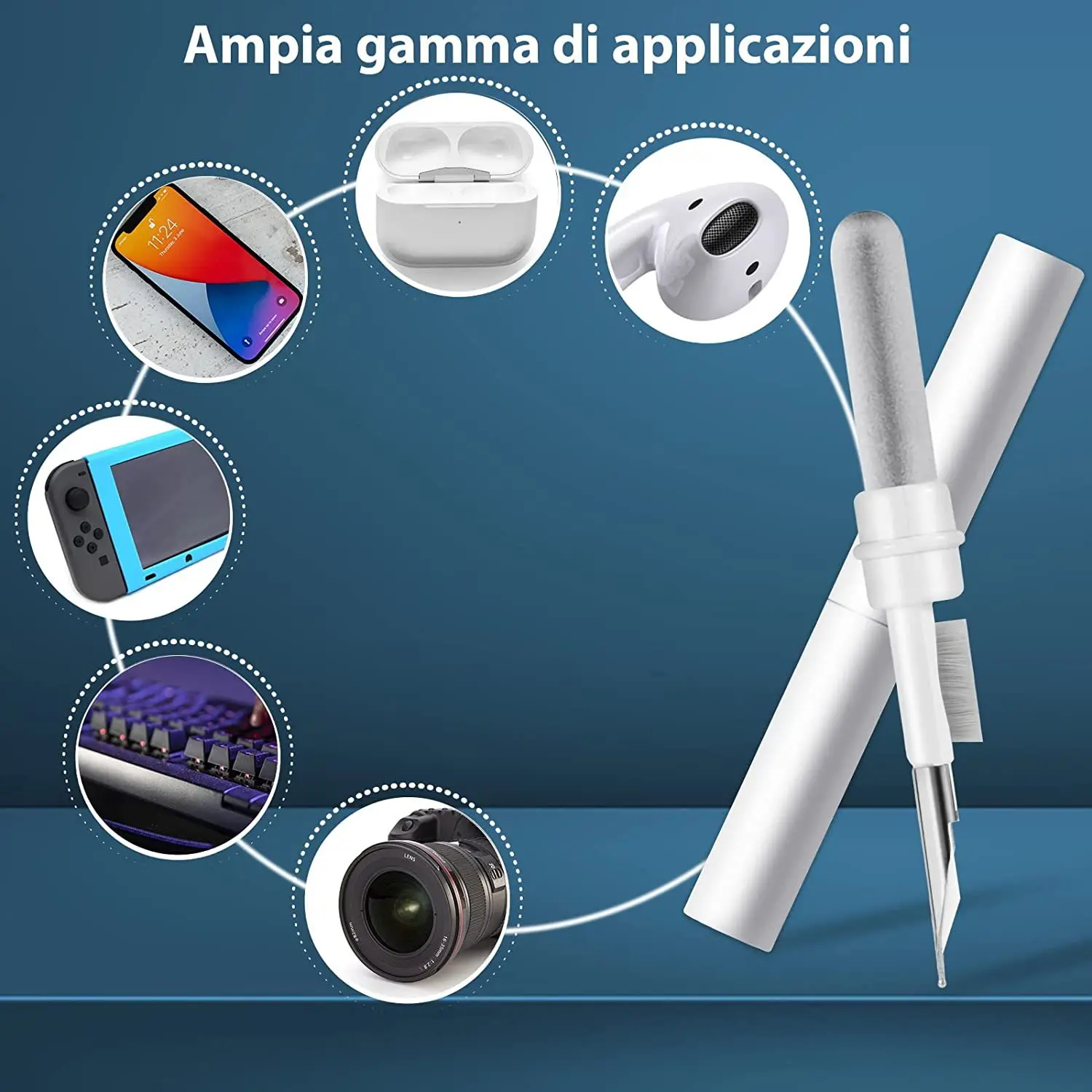 Bluetooth Earphone Cleaner Kit - огляд і ціна Wireless Earbuds Case