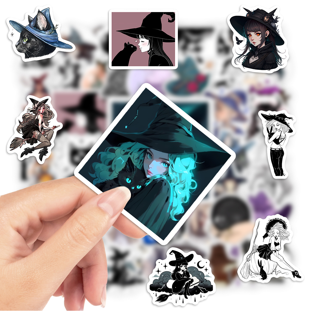 Gothic Witch Stickers DIY Kids - огляд і ціна Phone Accessories For Your Car