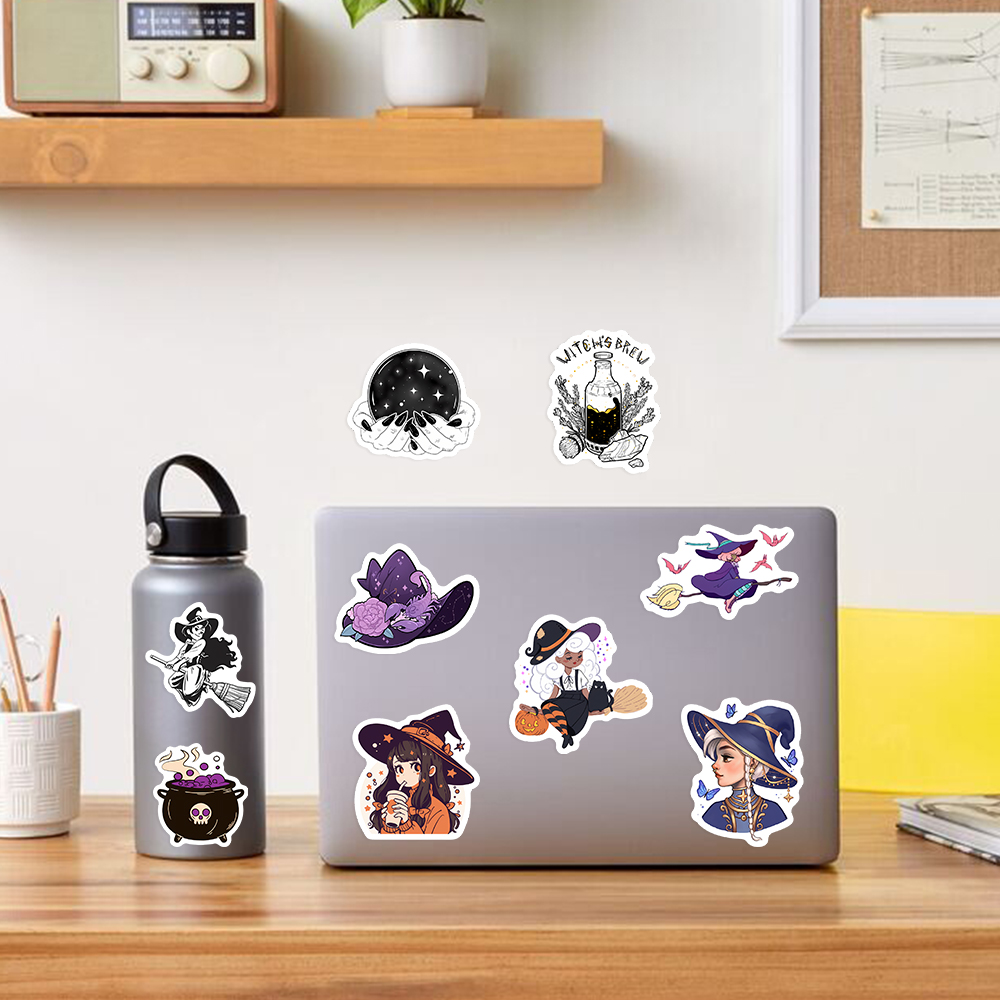 Gothic Witch Stickers DIY Kids - огляд і ціна Phone Accessories For Your Car