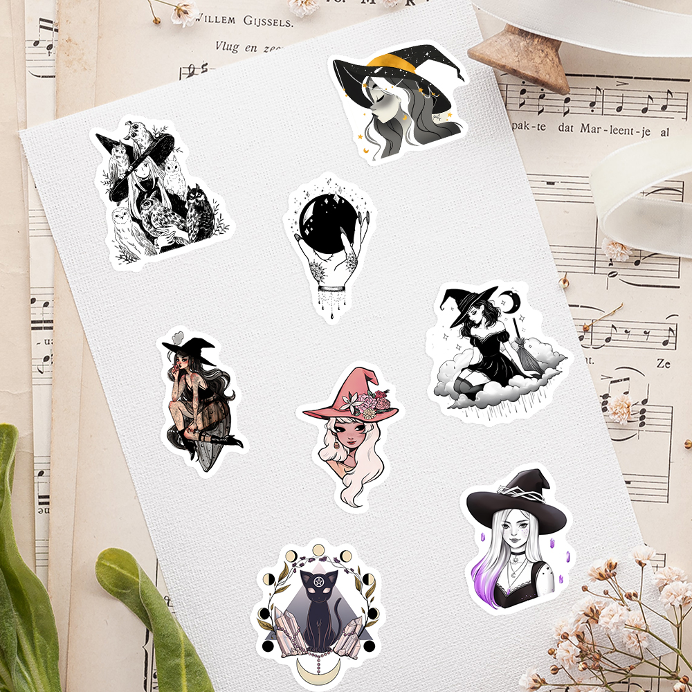 Gothic Witch Stickers DIY Kids - огляд і ціна Phone Accessories For Your Car
