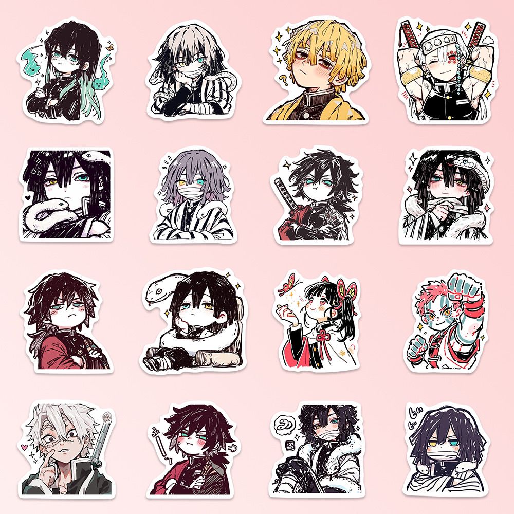 55PCS Demon Slayer Kamado Tanj - огляд і ціна Phone Accessories Demon Slayer