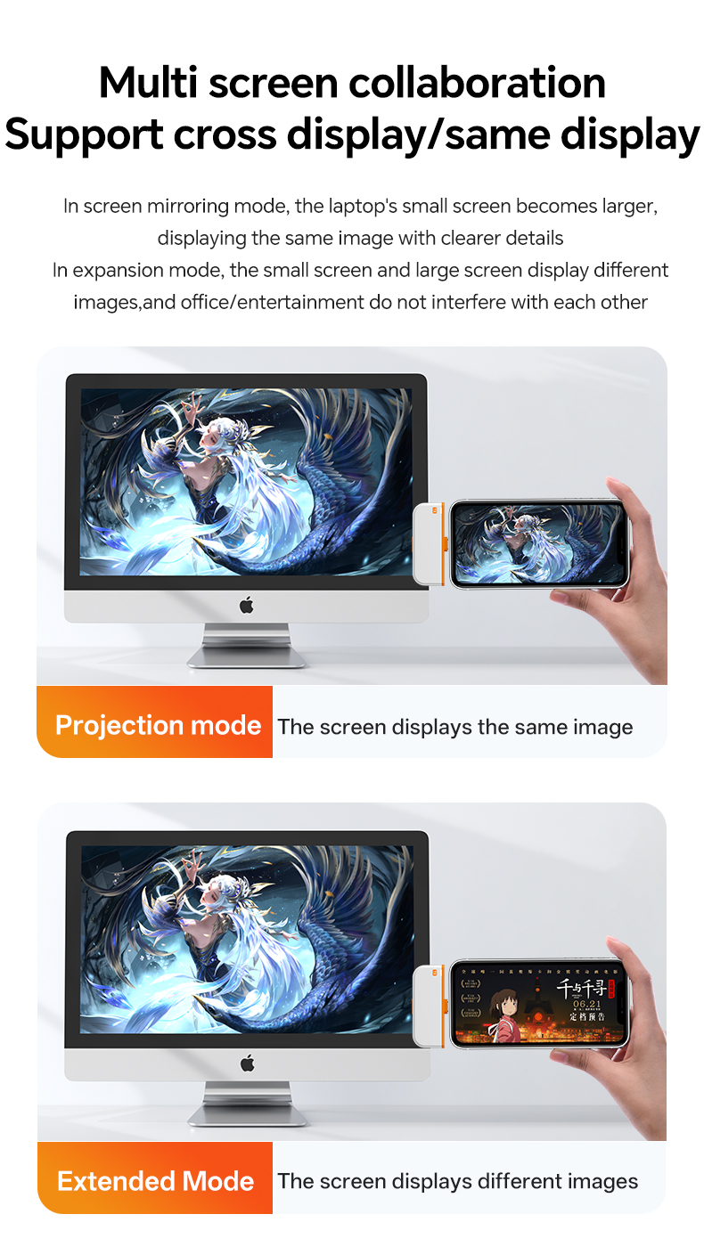 50M Type C HDMI-Compatible Wir - огляд і ціна Hdmi Phone Adapter