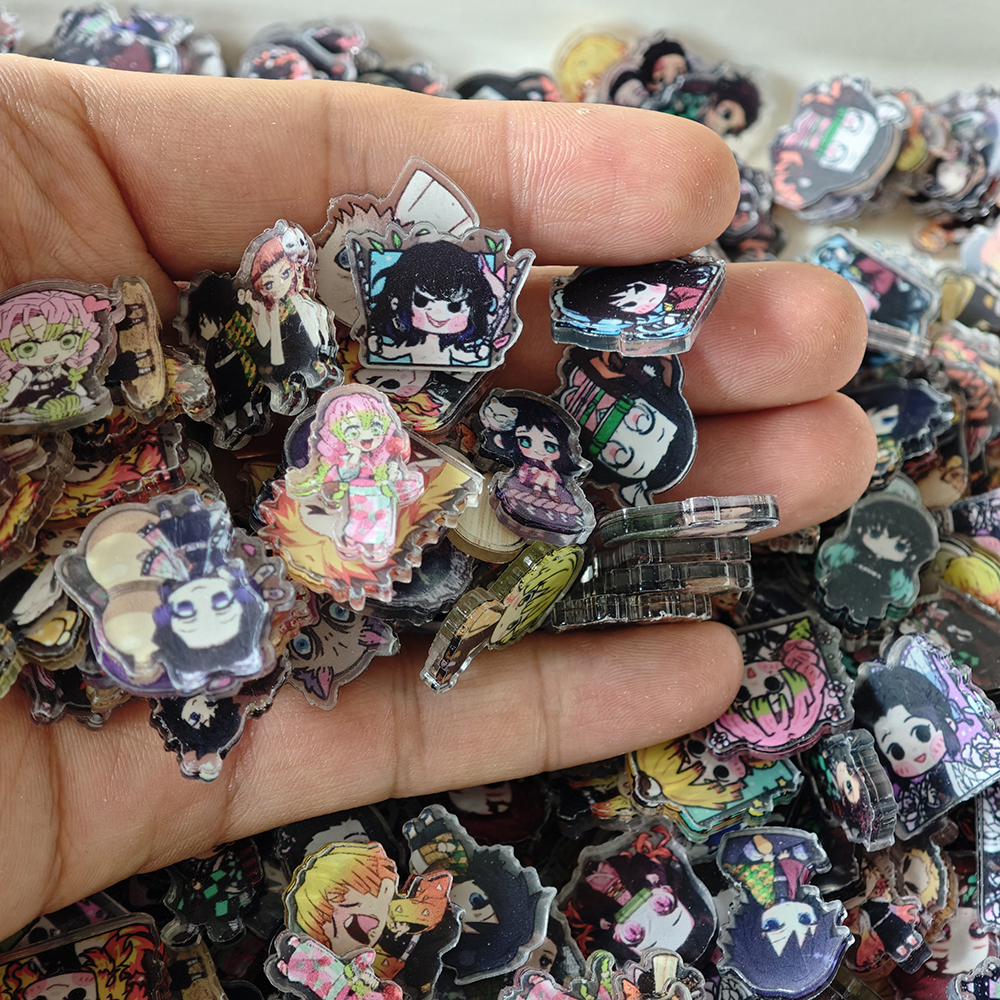 50pcs/set Demon Slayer Anime R - огляд і ціна Phone Accessories Demon Slayer