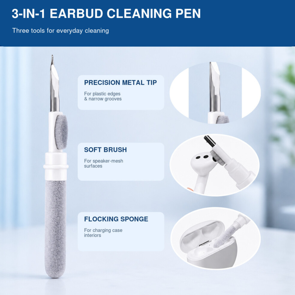 3-in-1 Earbud Cleaning Pen wit - огляд і ціна Wireless Earbuds Case