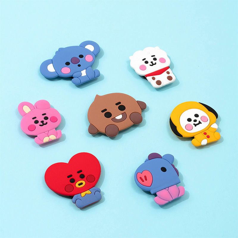 BT21cartoon cute silicone hand - огляд і ціна Phone Accessories Supplier