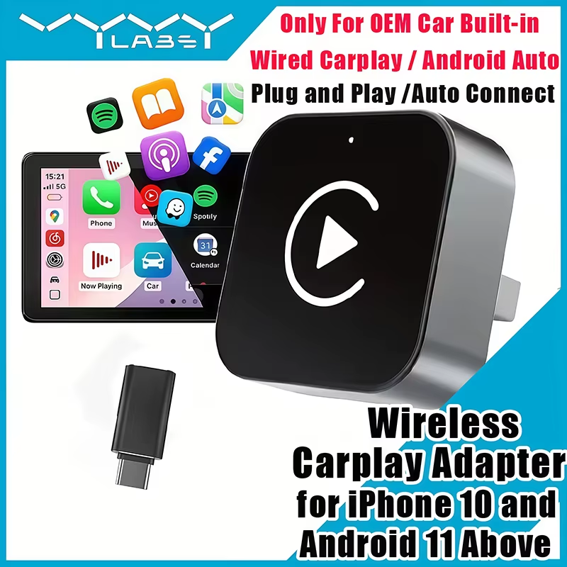 2-in-1 Wireless CarPlay Adapte - огляд і ціна Quality Phone Accessories