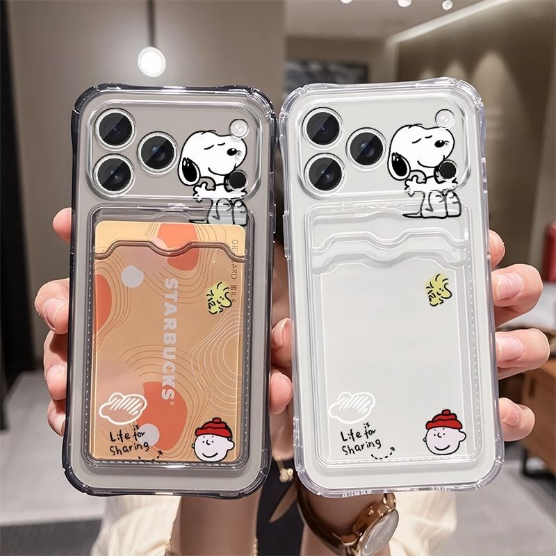 Anime Snoopy Soft Card Slot Po - огляд і ціна Phone Accessories Supplier