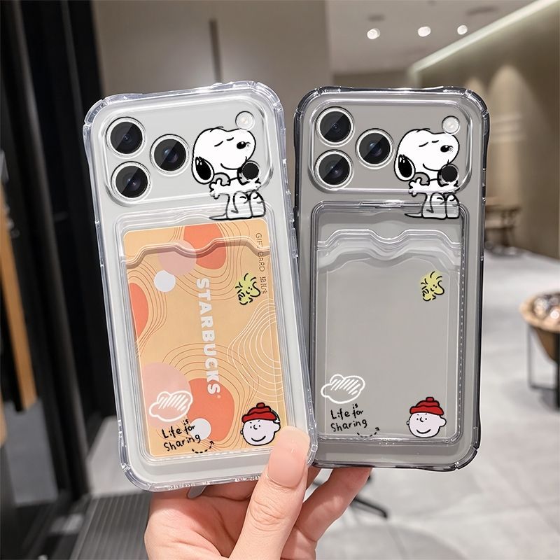 Anime Snoopy Soft Card Slot Po - огляд і ціна Phone Accessories Supplier